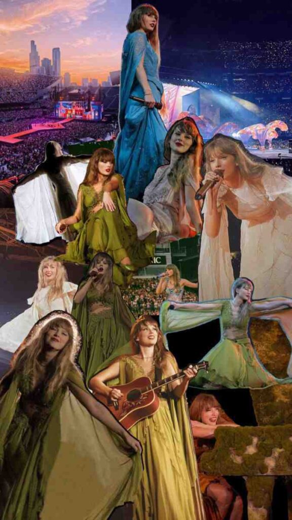 Taylor swits concert images
